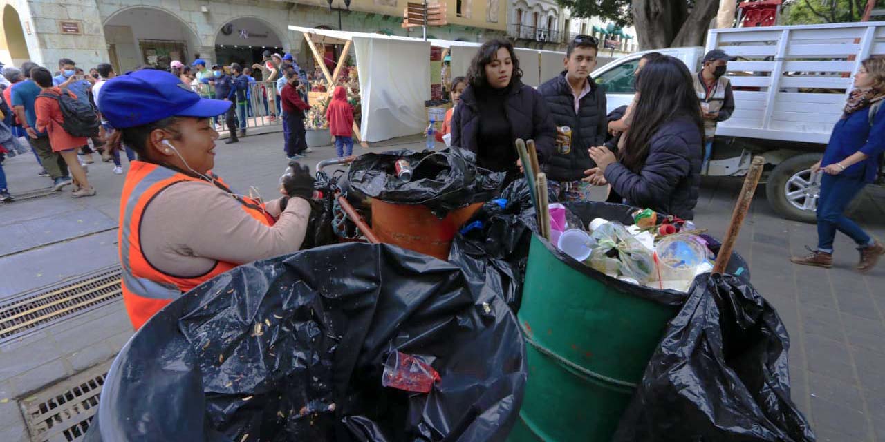 Euforia Navideña pone bajo la alfombra crisis de basura | El Imparcial de Oaxaca