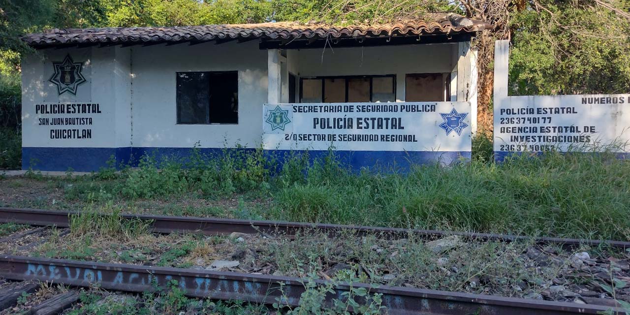 Módulo de la Policía Preventiva Estatal, abandonado en Cuicatlán | El Imparcial de Oaxaca