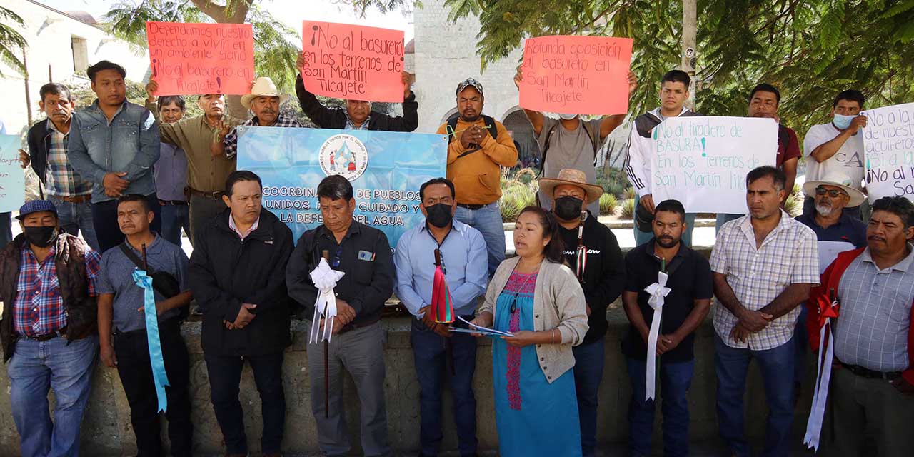Comunidades del Valle de Ocotlán dicen “no al basurero” | El Imparcial de Oaxaca