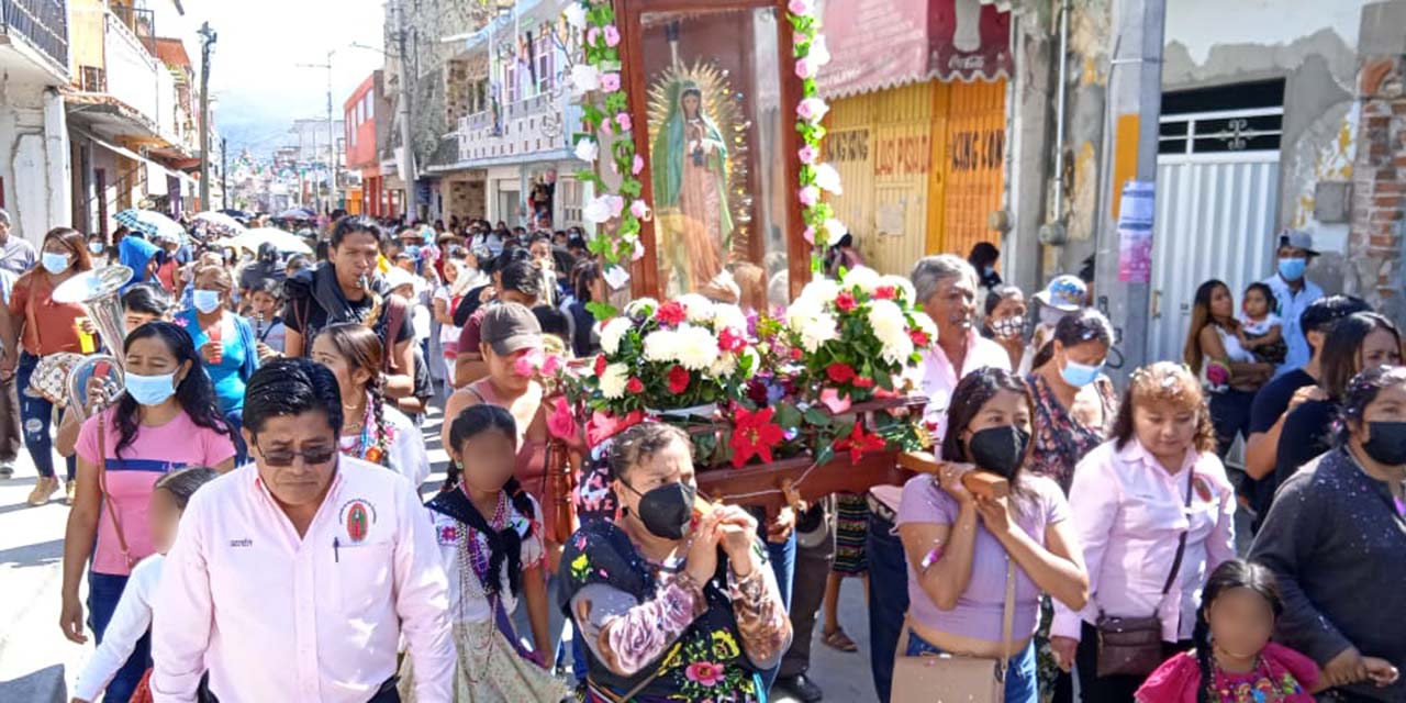 Cientos de feligreses de Huajuapan renuevan su fe a la Morenita del Tepeyac | El Imparcial de Oaxaca