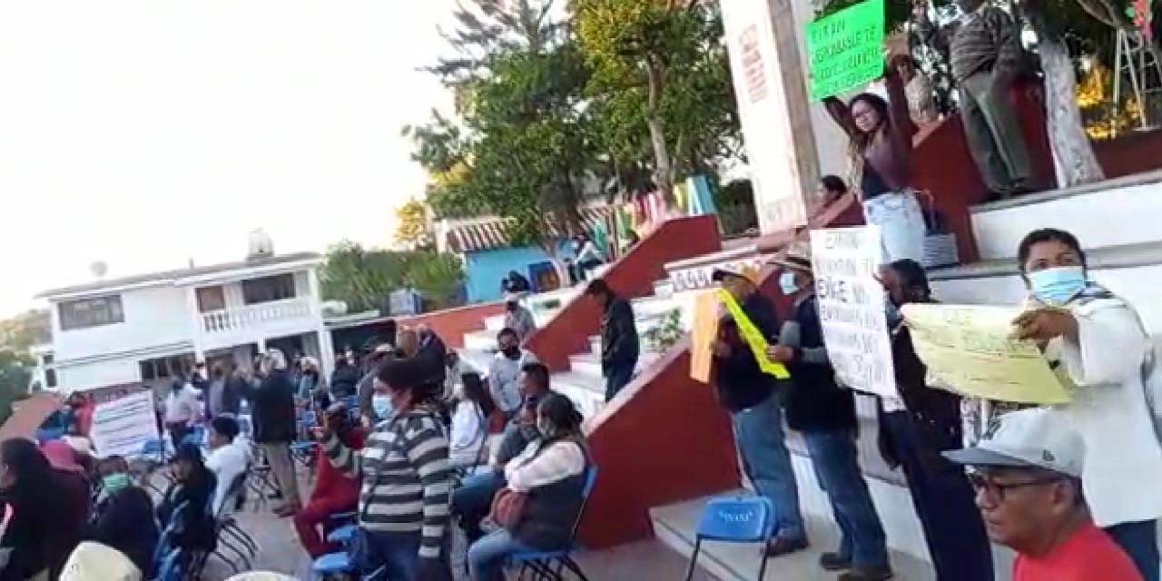Prevé Frente Ciudadano radicalizar sus protestas en Chazumba | El Imparcial de Oaxaca