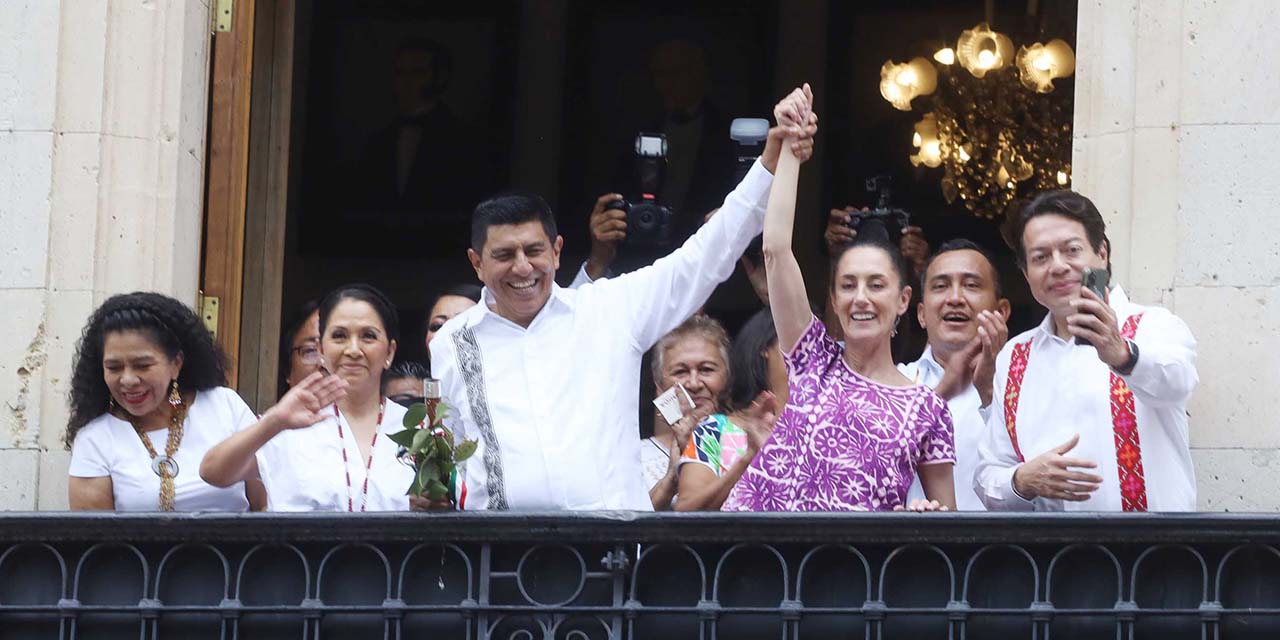 Y Salomón Jara entró a Palacio | El Imparcial de Oaxaca