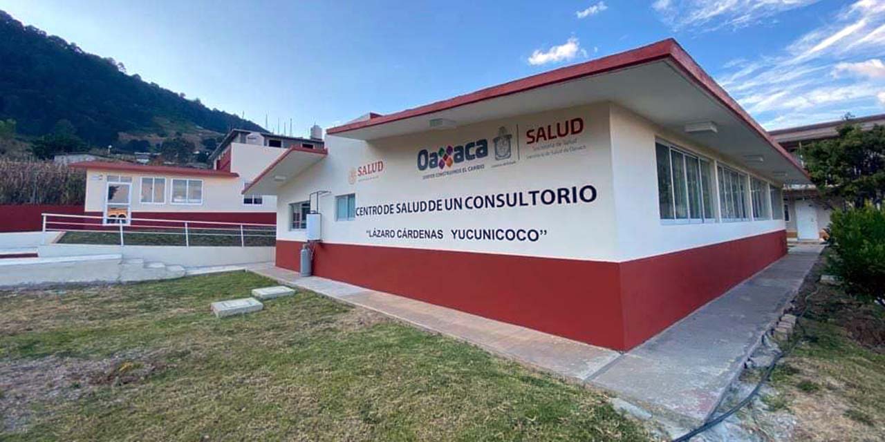 Inaugura Lázaro Cárdenas, Yucunicoco, Centro de Salud | El Imparcial de Oaxaca