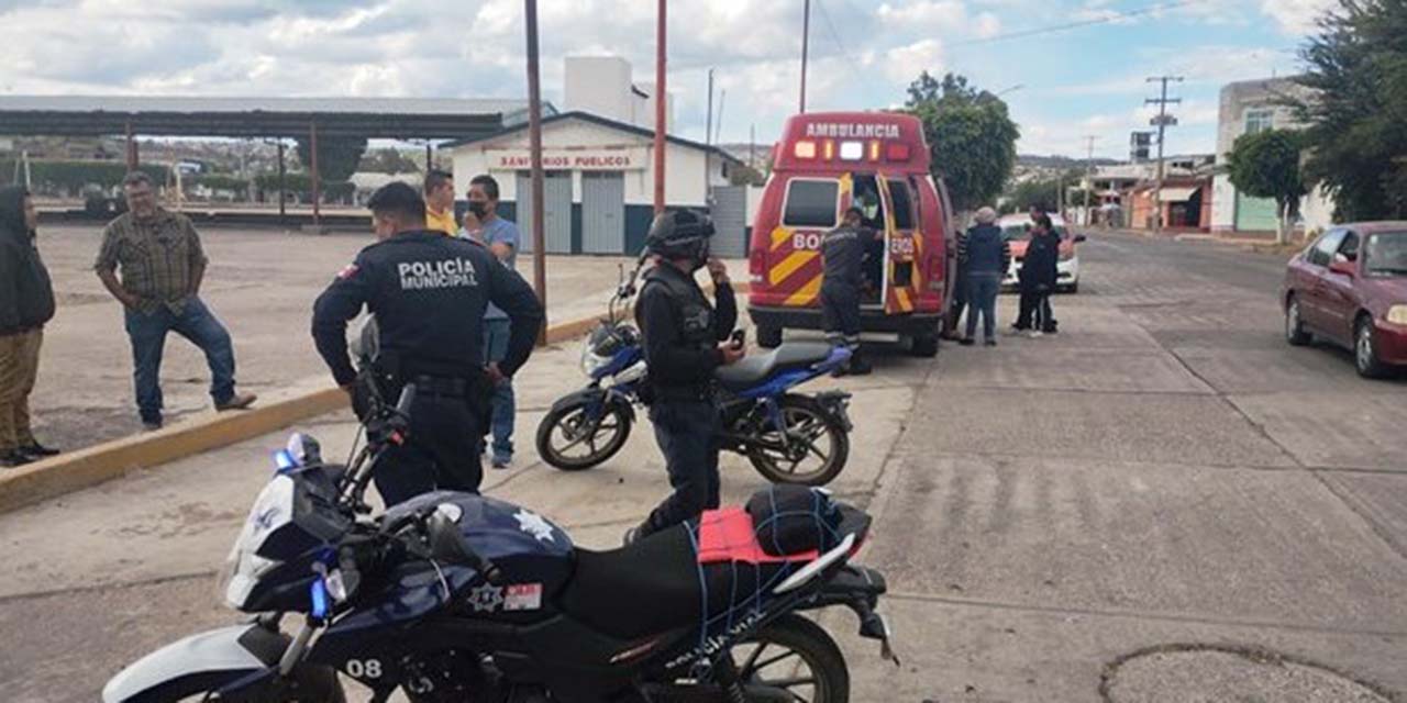 Derrapa y colisiona contra camión recolector de Huajuapan | El Imparcial de Oaxaca