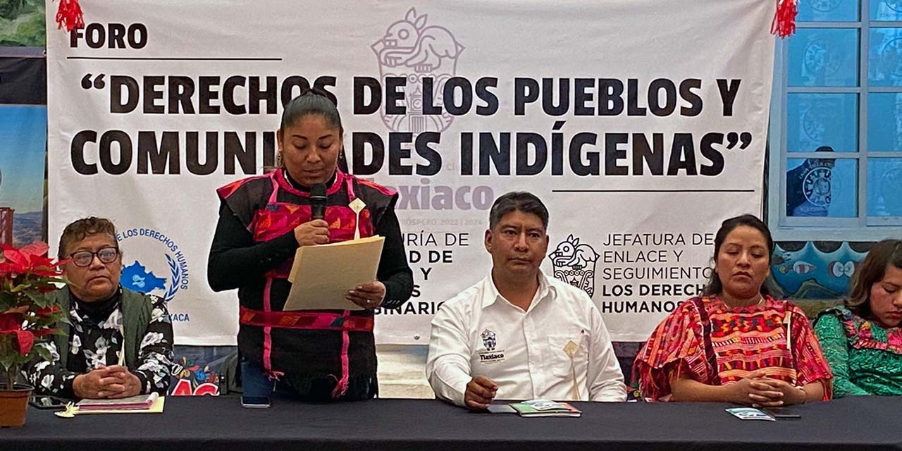 Destacan importancia de los Derechos Humanos para los pueblos originarios | El Imparcial de Oaxaca