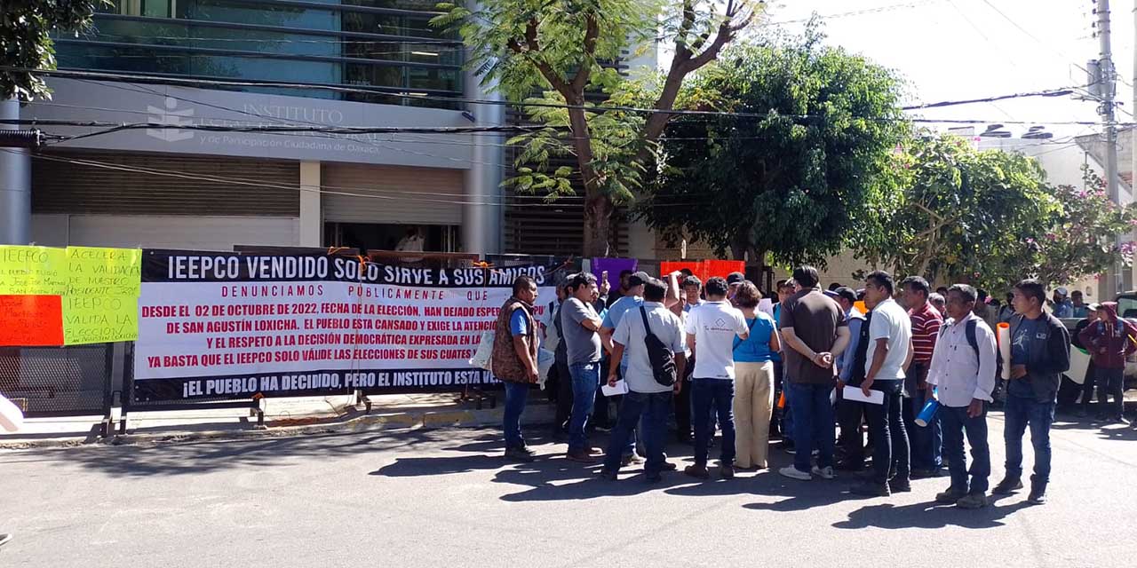 Movilización en Nochixtlán y protesta en el IEEPCO | El Imparcial de Oaxaca