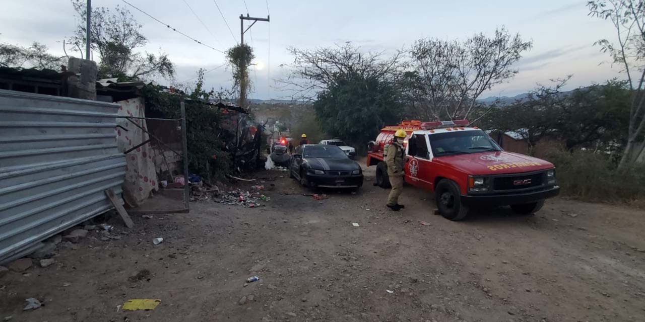 Arde casa en Xochixtlapilco, Huajuapan | El Imparcial de Oaxaca