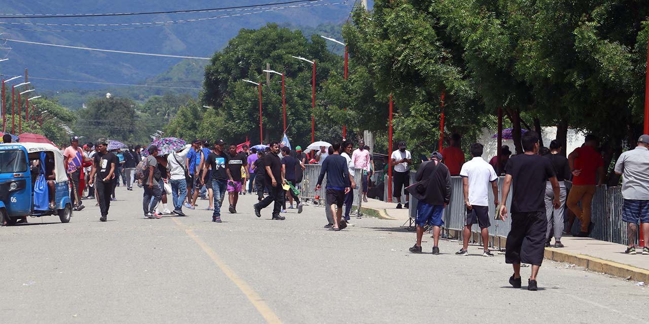 Tapanatepec, centro de detención de migrantes; venezolanos, al alza | El Imparcial de Oaxaca