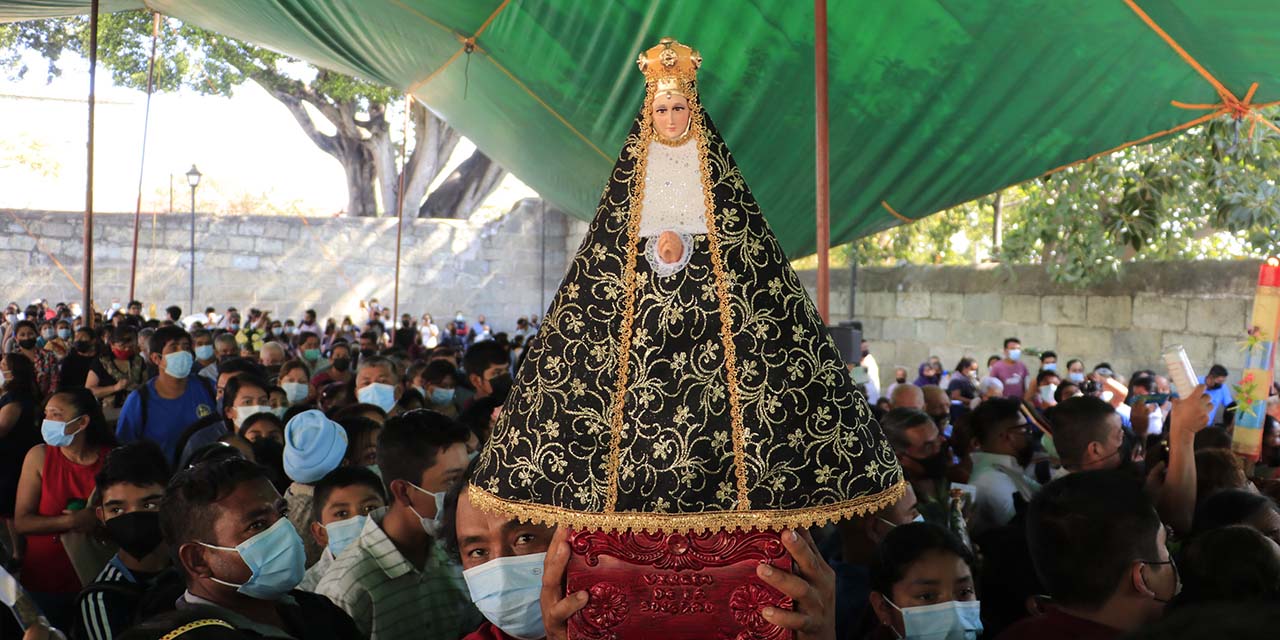 Miles veneran y festejan a la Patrona de Oaxaca | El Imparcial de Oaxaca