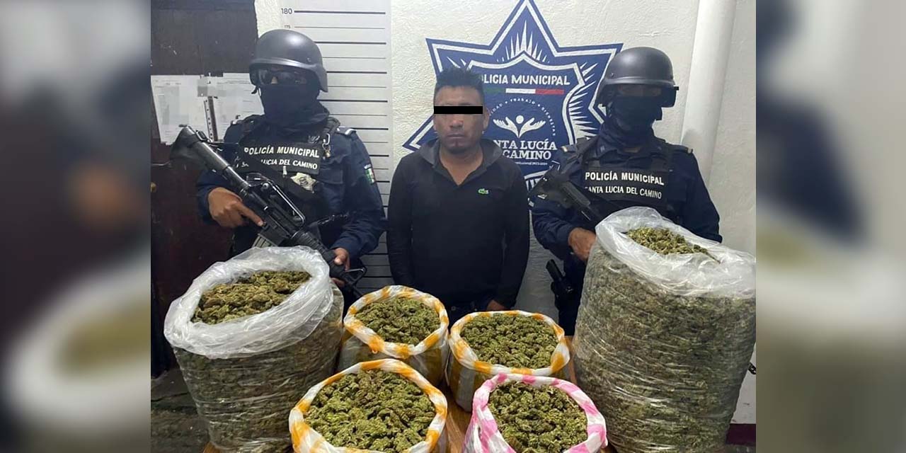 Lo agarran con varios kilos de marihuana | El Imparcial de Oaxaca