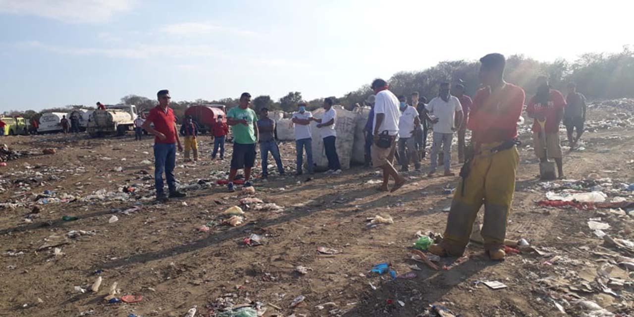 Continúa el saneamiento del basurero de Pochutla | El Imparcial de Oaxaca