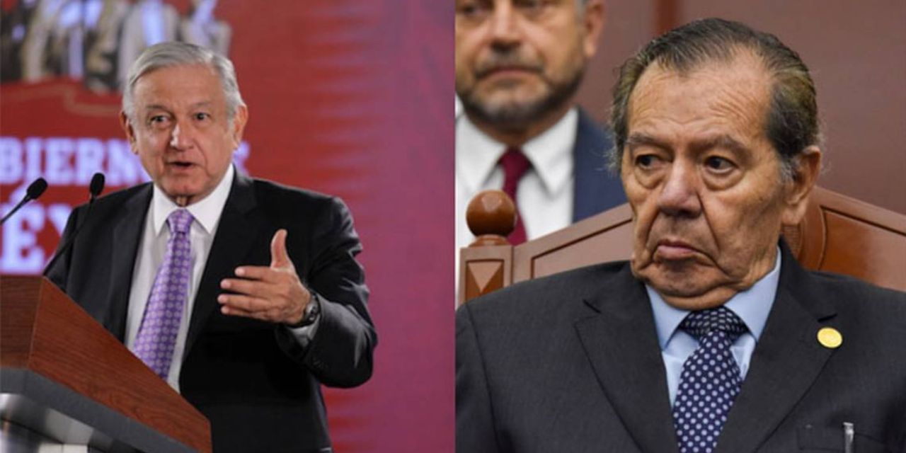 López Obrador zarandea a Muñoz Ledo | El Imparcial de Oaxaca