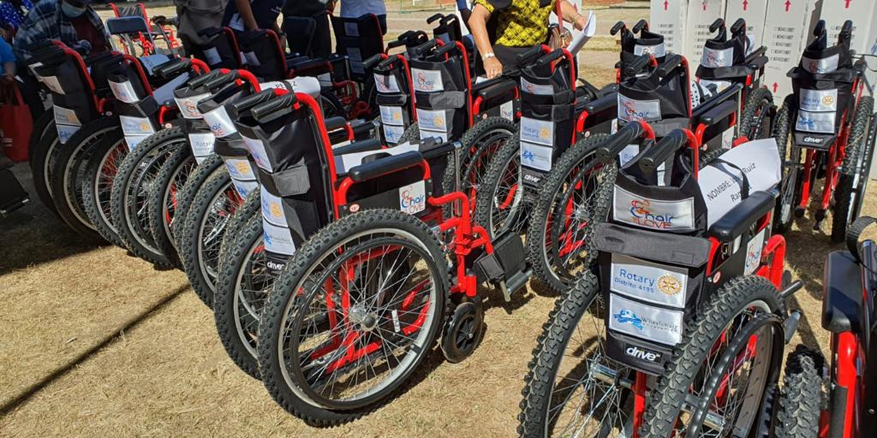 Club Rotario Xquenda logra gran donación de sillas de ruedas | El Imparcial de Oaxaca