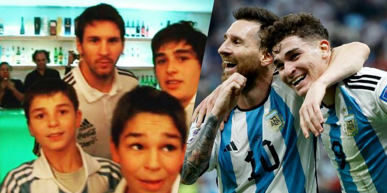 Julián Álvarez y Messi: De fan a jugador de Argentina en el Mundial | El Imparcial de Oaxaca