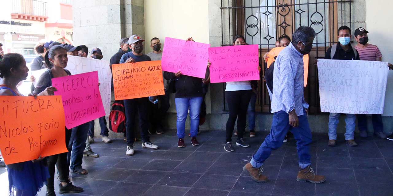 Exigen validación de elección con protesta | El Imparcial de Oaxaca