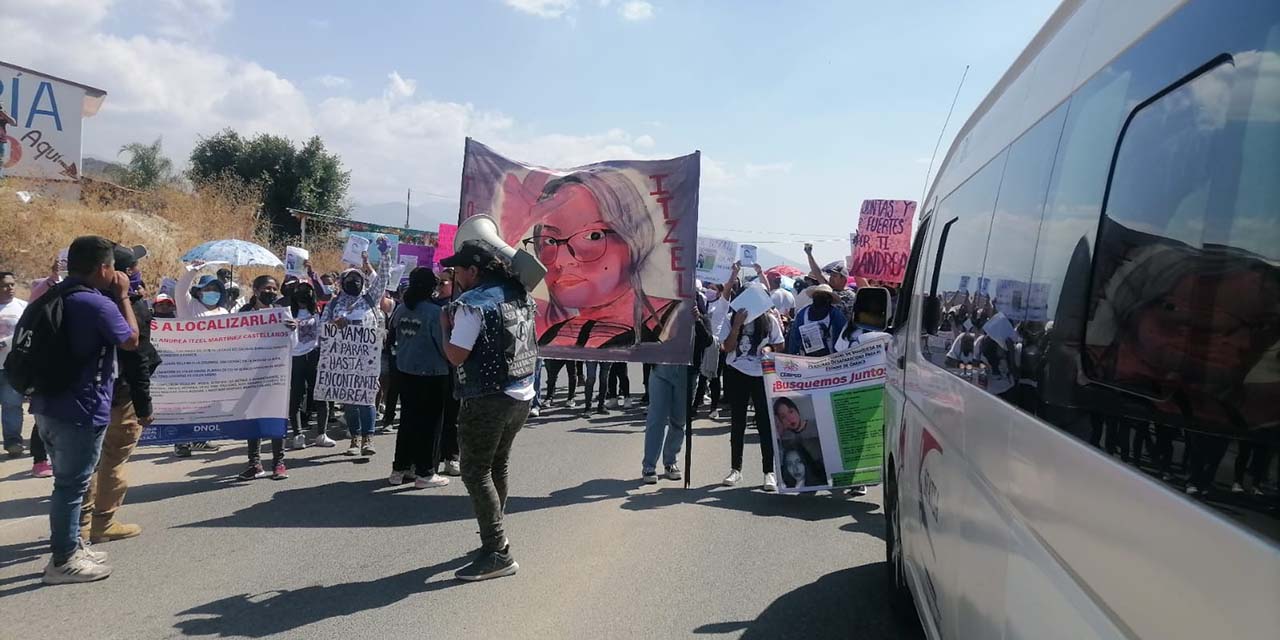 Exigen que se localice a Andrea Itzel con marcha | El Imparcial de Oaxaca