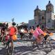 Con rodada ciclista, conmemoran Día Naranja