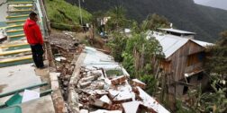 Foto: Luis Alberto Cruz / Daños en Ozolotepec, en la Sierra Sur por un sismos, el más fuerte, de 7.4 de magnitud, en junio de 2020