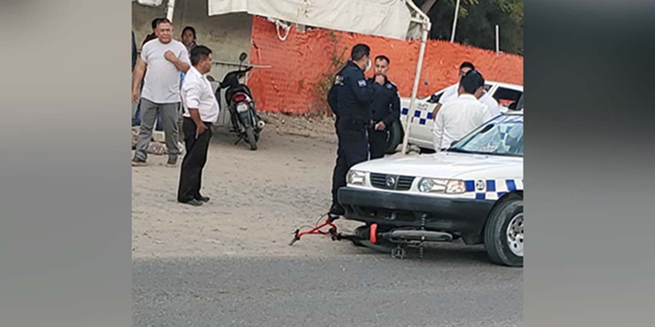 Taxista atropella a menor a bordo de su bicicleta | El Imparcial de Oaxaca