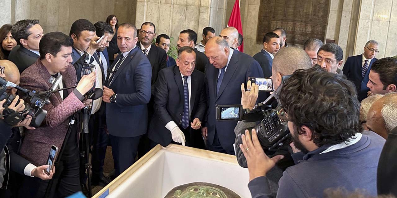 Estados Unidos devuelve a Egipto sarcófago robado | El Imparcial de Oaxaca