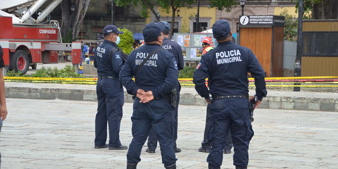 Foto: Archivo El Imparcial / La policía municipal de Oaxaca de Juárez está rebasada por la delincuencia