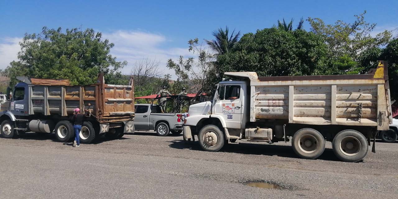 Camiones materialistas, un riesgo en la carretera costera | El Imparcial de Oaxaca