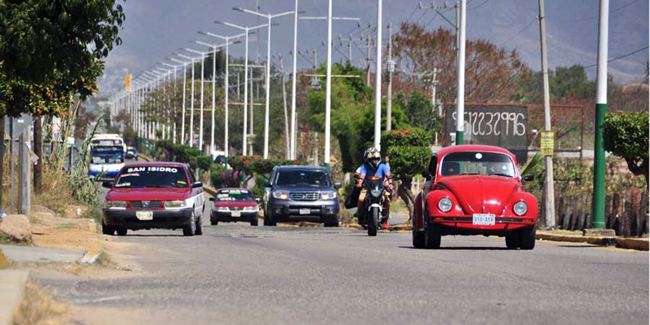 Foto: Archivo El Imparcial / El Libramiento Sur ayudaría a disminuir la carga vehicular en la zona metropolitana de Oaxaca