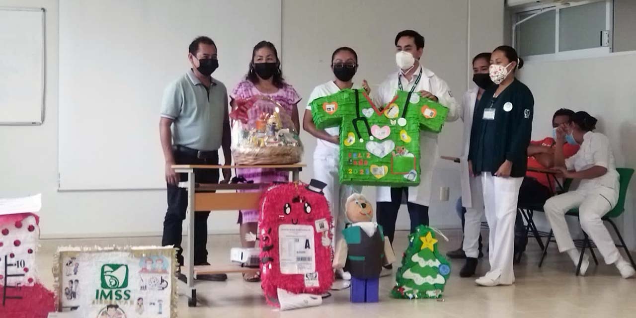 Realizan concurso de piñatas en Hospital IMSS de Jamiltepec | El Imparcial de Oaxaca