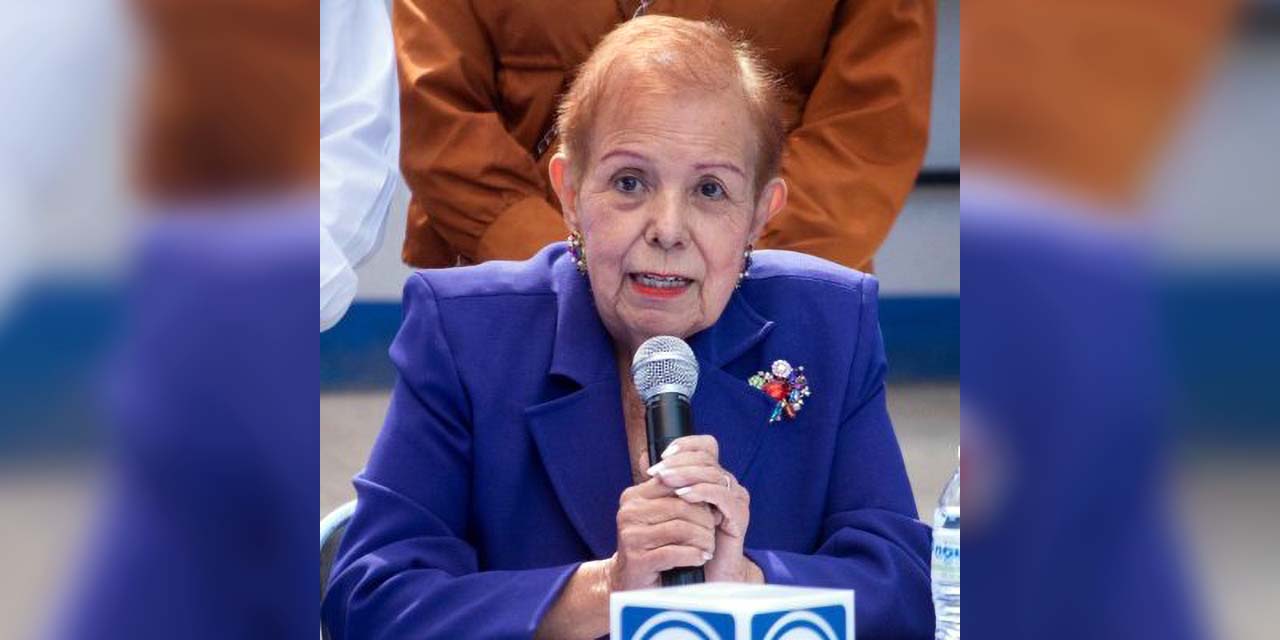 Perla Woolrich Fernández, presidenta del Comité Directivo Estatal (CDE) de Acción Nacional