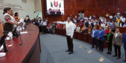 “Estaré pendiente y no quitaré el dedo del renglón para que se aplique la ley y erradique la impunidad”: Bernardo Rodríguez Alamilla, Fiscal de Oaxaca