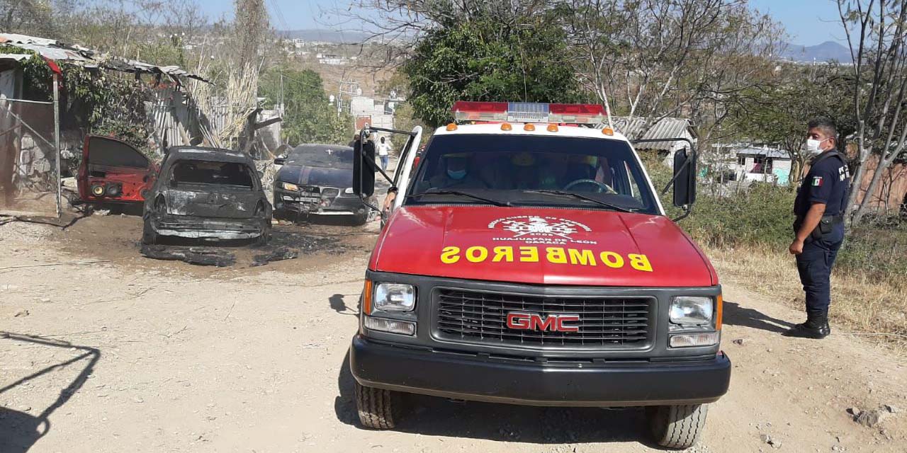 Desconocidos le prenden fuego a unidad de motor | El Imparcial de Oaxaca
