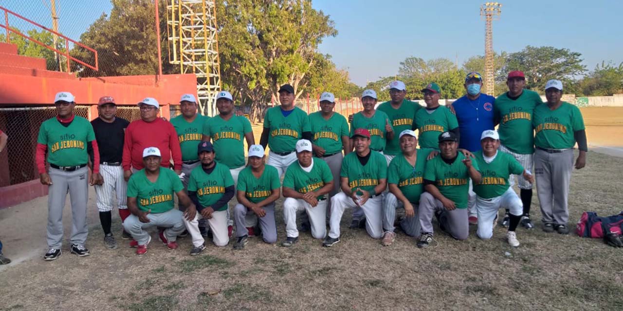Sitio San Jerónimo resulta campeón de la Liga de Beisbol Regional Veteranos | El Imparcial de Oaxaca