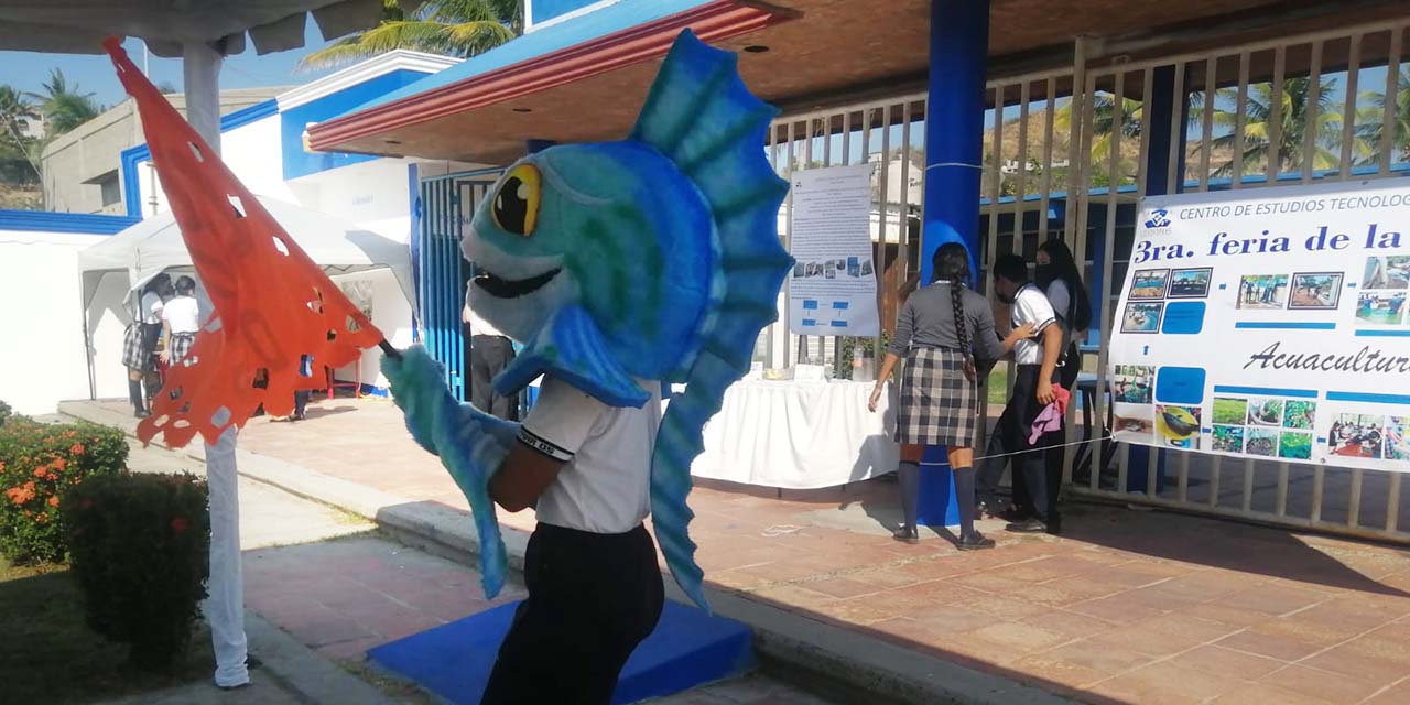 Catedráticos y estudiantes del CETMAR de Salina Cruz realizan la 3ª Feria de la Mojara | El Imparcial de Oaxaca