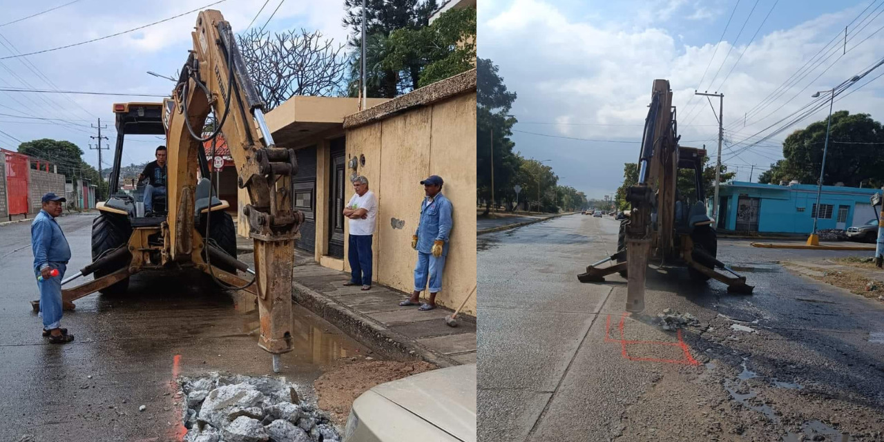 Tras ruptura de tubería se restablece servicio de agua en Salina Cruz | El Imparcial de Oaxaca