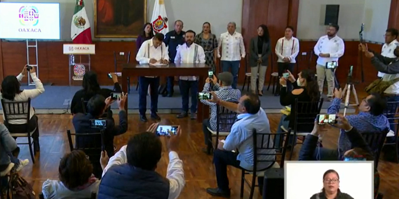 Salomón Jara firma decreto de Ley de Revocación de Mandato | El Imparcial de Oaxaca