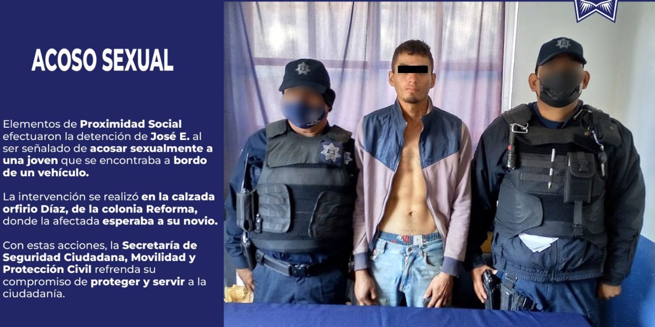 Detenido por acoso | El Imparcial de Oaxaca