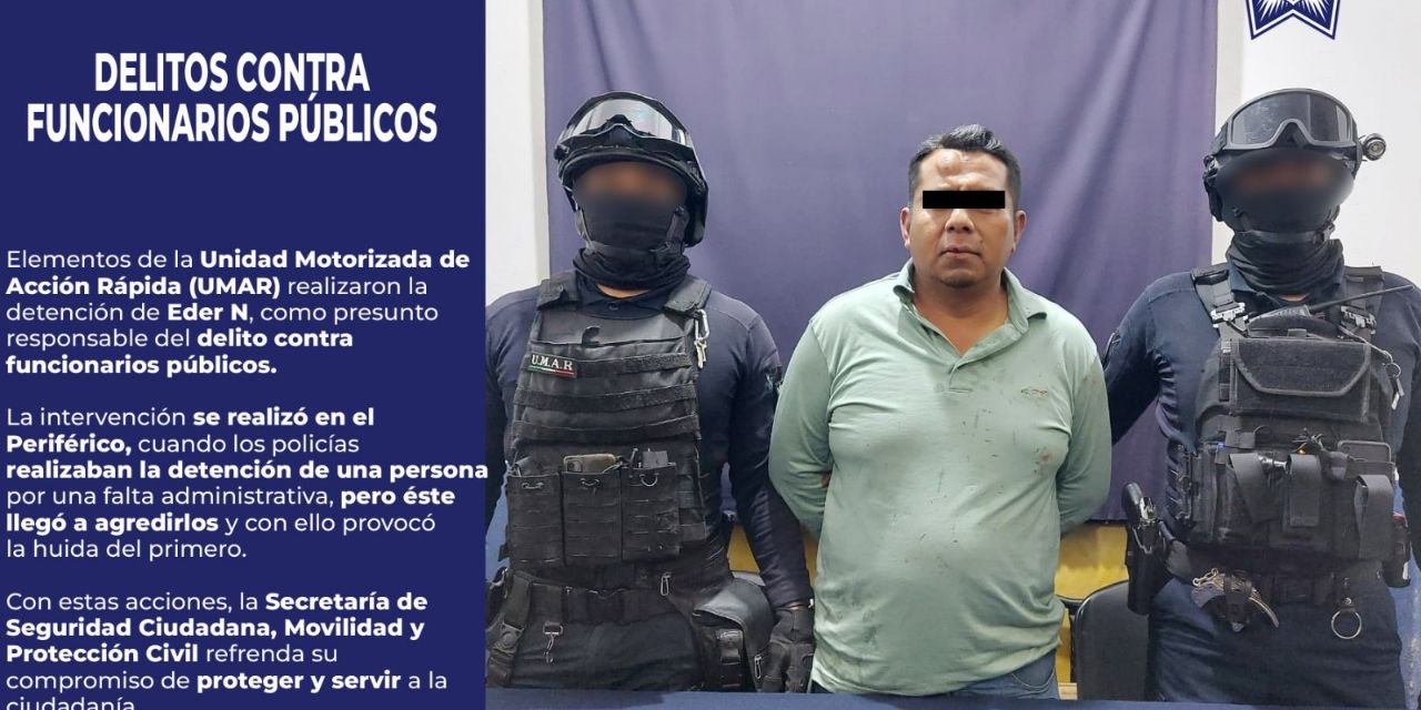 Agrede a policías por rescatar a su familiar | El Imparcial de Oaxaca