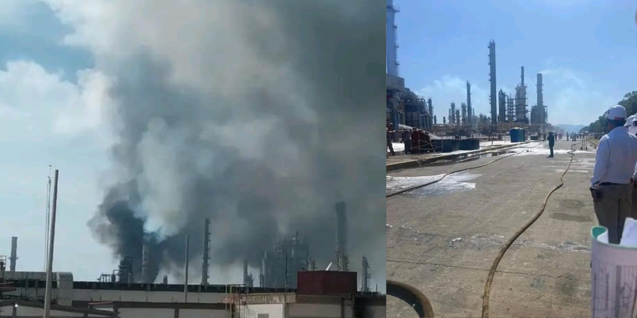 Falla en refinería provoca fumarolas y cortes a la electricidad | El Imparcial de Oaxaca