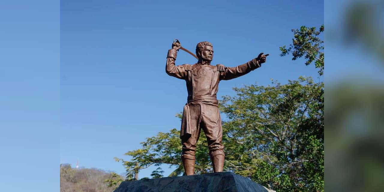 Rinden homenaje a Vicente Guerrero en Huatulco | El Imparcial de Oaxaca