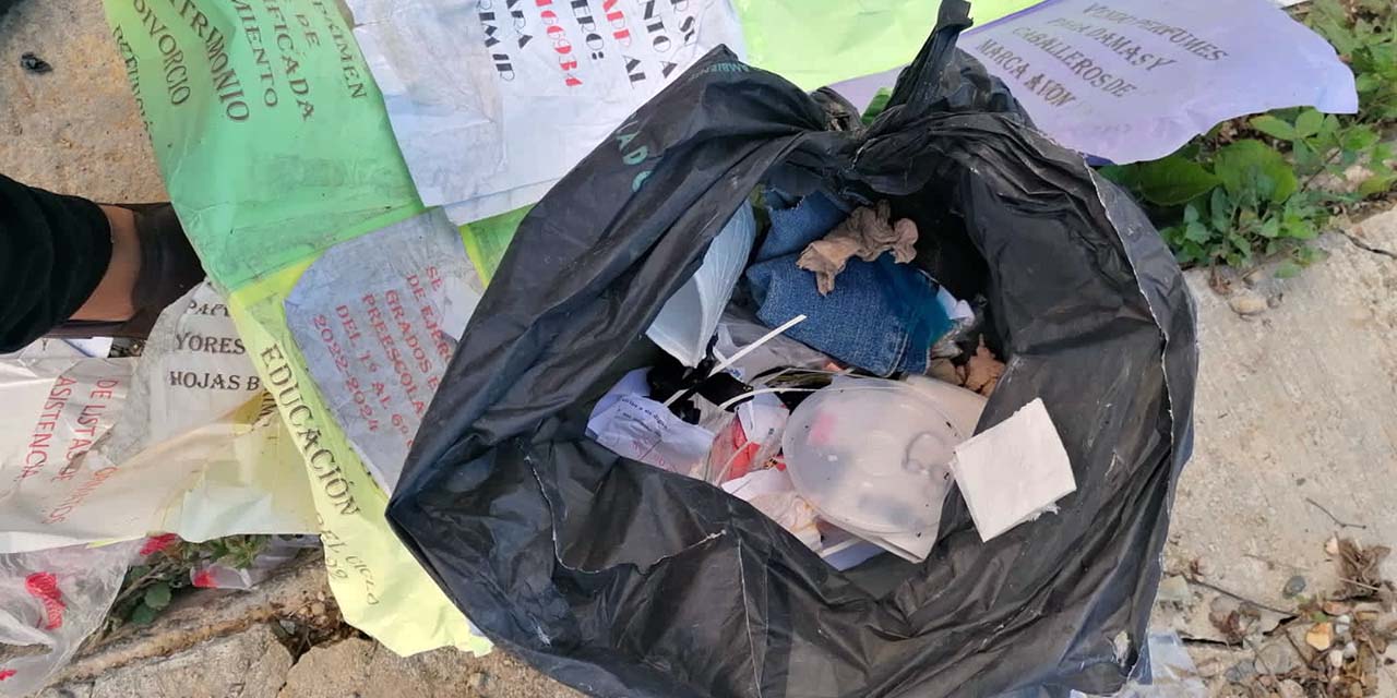 Siguen tirando basura en las calles de Huautla | El Imparcial de Oaxaca