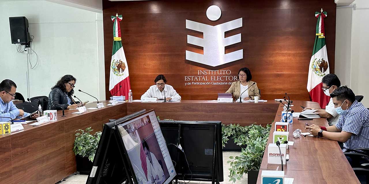 Foto: Luis Alberto Cruz / El consejo general del IEEPCO aprueba el financiamiento público a partidos