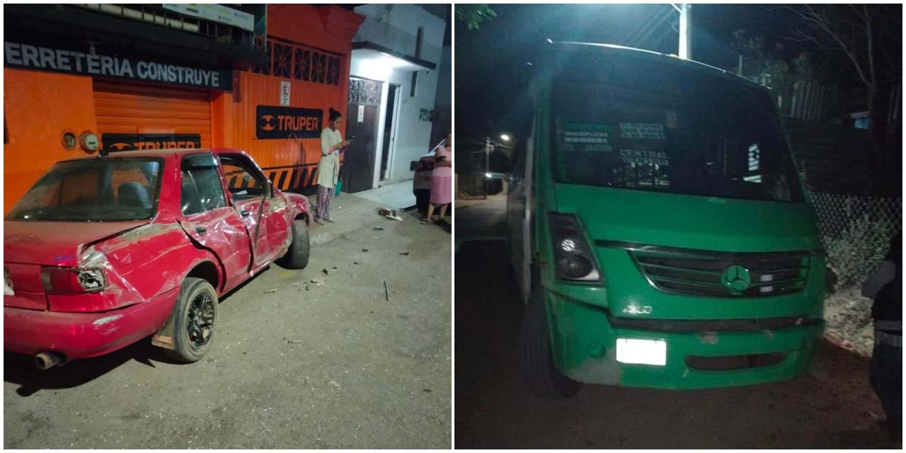 Conductor y concesionario son requeridos en Semovi tras participar en accidente | El Imparcial de Oaxaca