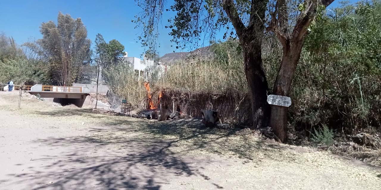 Incendio de carrizales moviliza al Cuerpo de Bomberos de Huajuapan | El Imparcial de Oaxaca