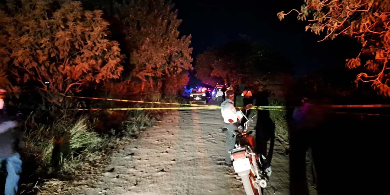 Baleado en San Pedro Ixtlahuaca