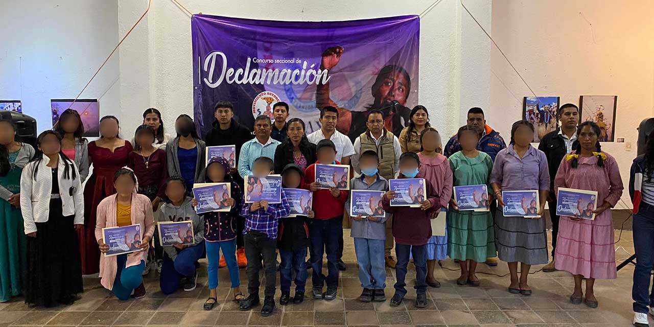 Realizan certamen regional de declamación en Tlaxiaco | El Imparcial de Oaxaca