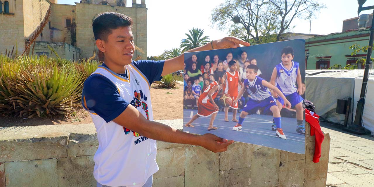 La historia de Kevin Martínez Crecencio, gracias al basquetbol | El Imparcial de Oaxaca