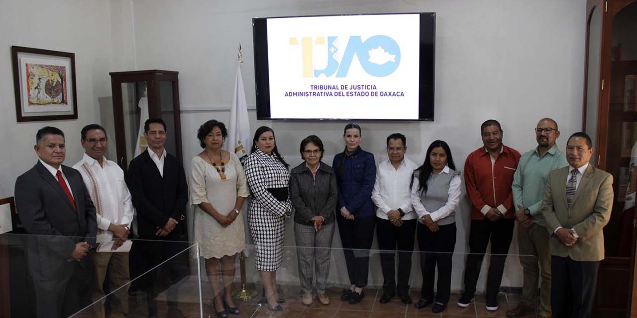 Foto: TJAEO / Integrantes de la Comisión de Igualdad de Género del Tribunal de Justicia Administrativa del Estado de Oaxaca (TJAEO)