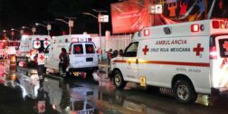 Foto: Luis Alberto Cruz / La Cruz Roja, siempre presente en labores de auxilio.