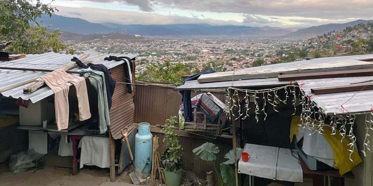 Foto: Sayra Cruz / La pobreza, a unos pasos del centro de la capital de Oaxaca