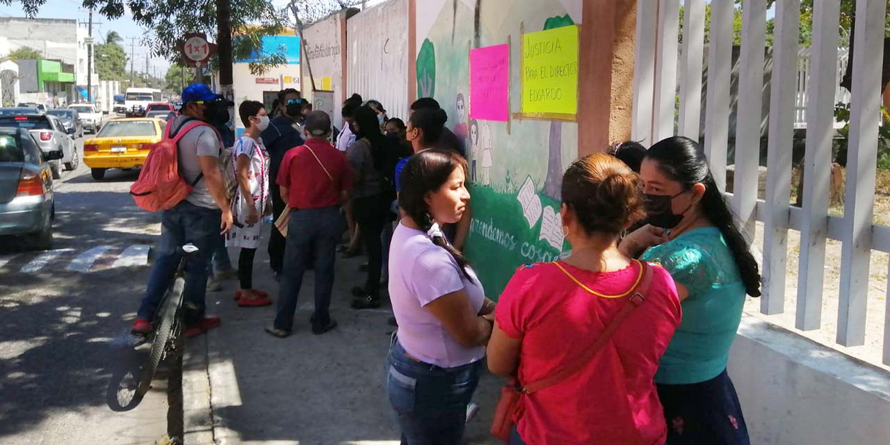 Piden liberar a director de primaria; se le acusa de abuso sexual | El Imparcial de Oaxaca